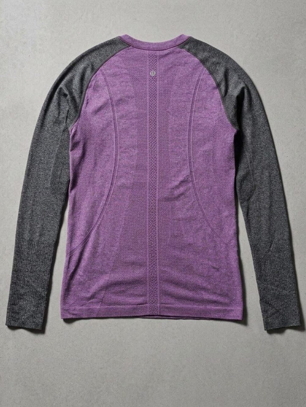 Lululemon Swiftly Tech Long Sleeve Shirt Purple Grey ]Seamless Thumbholes